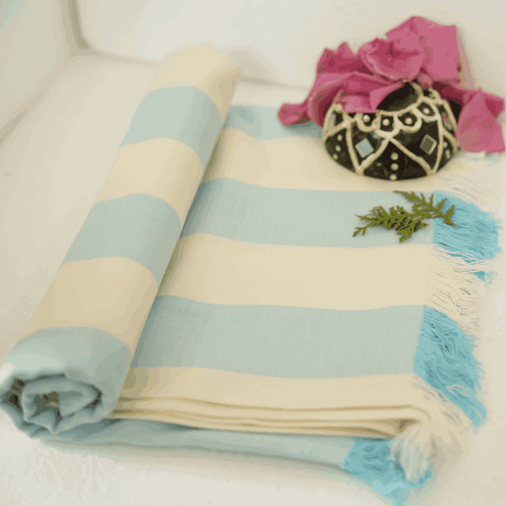 Beetroots Eco living 100 Pure Bamboo Towel blue beetroots