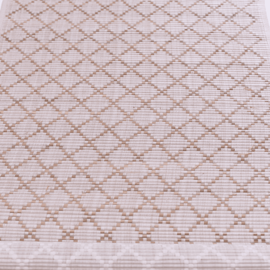 Eco Friendly Sambu Straws Diamond Yoga Mat ( Elephant Grass Mat)