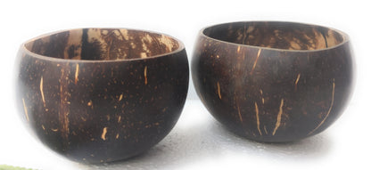 Beetroots Eco-friendly coconut shell Bowls ,Natural, Sustainable Dining server for Smoothies and Salads ( Pack of 2)