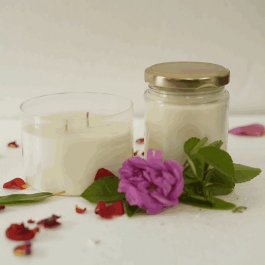 Aromatic Soy Wax Glass candles (Combo of 2)