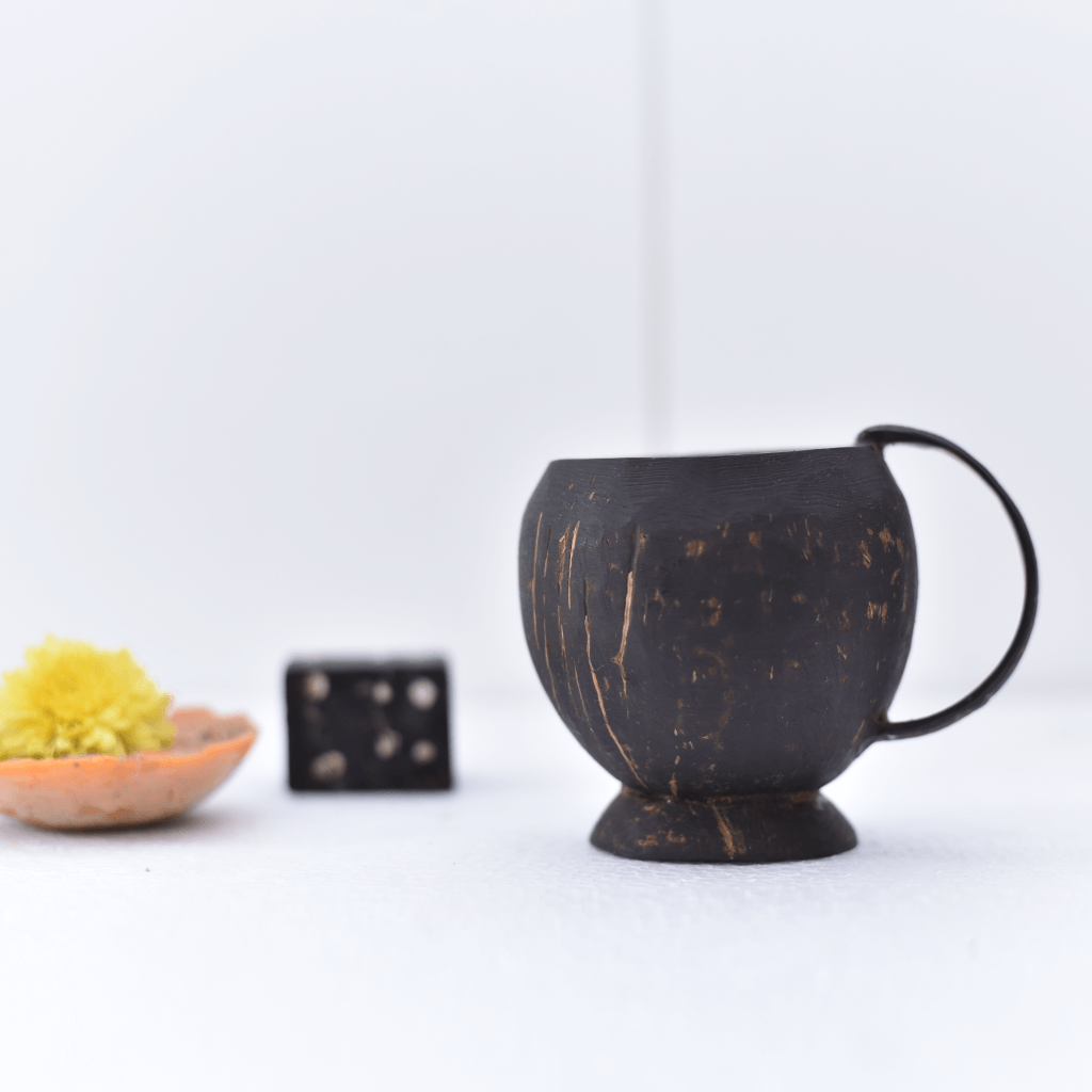 Shell Tea Cup Coconut Shell Eco Friendly Tea Cup – beetroots
