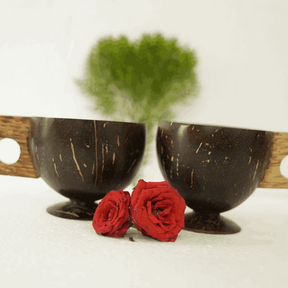 Eco-friendly Coconut shell Tea - cups