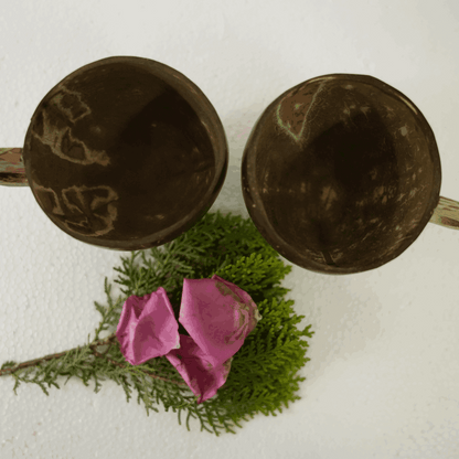Eco-friendly Coconut shell Tea - cups