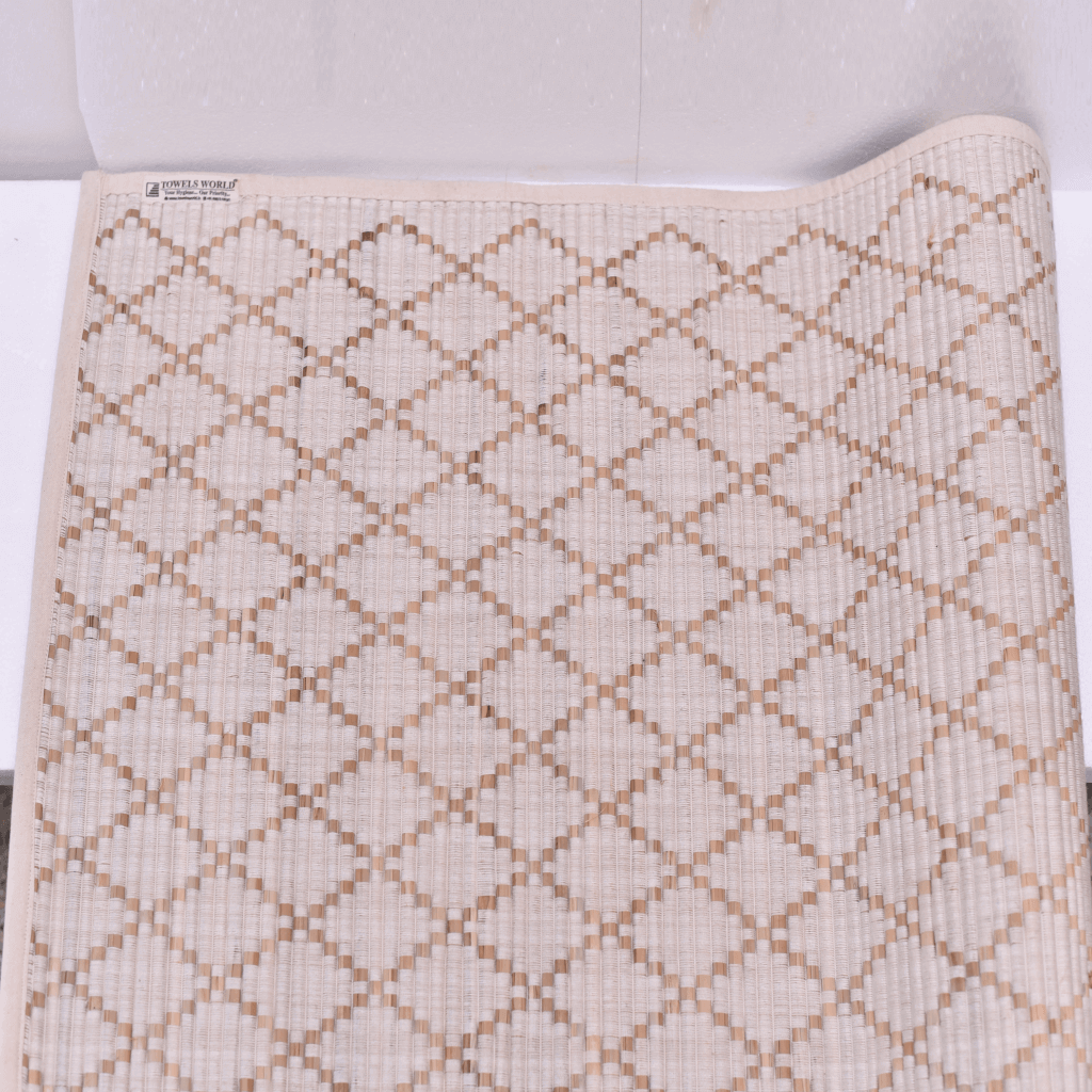 Eco Friendly Sambu Straws Diamond Yoga Mat ( Elephant Grass Mat)