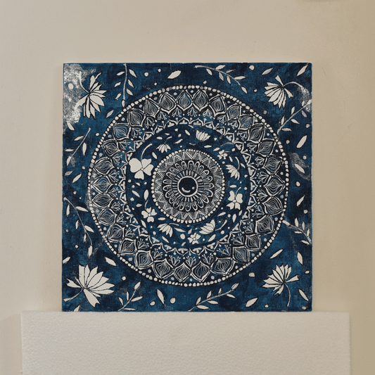Handmade Beautiful Mandala Painting