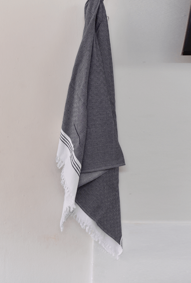 Pure Diamond Design Turkish Cotton Towel