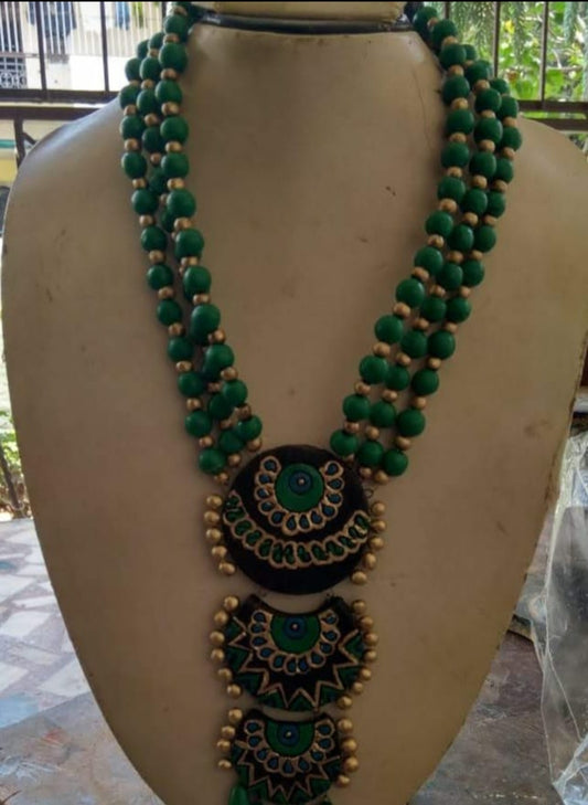 Emerald Green Terracotta Jewellery